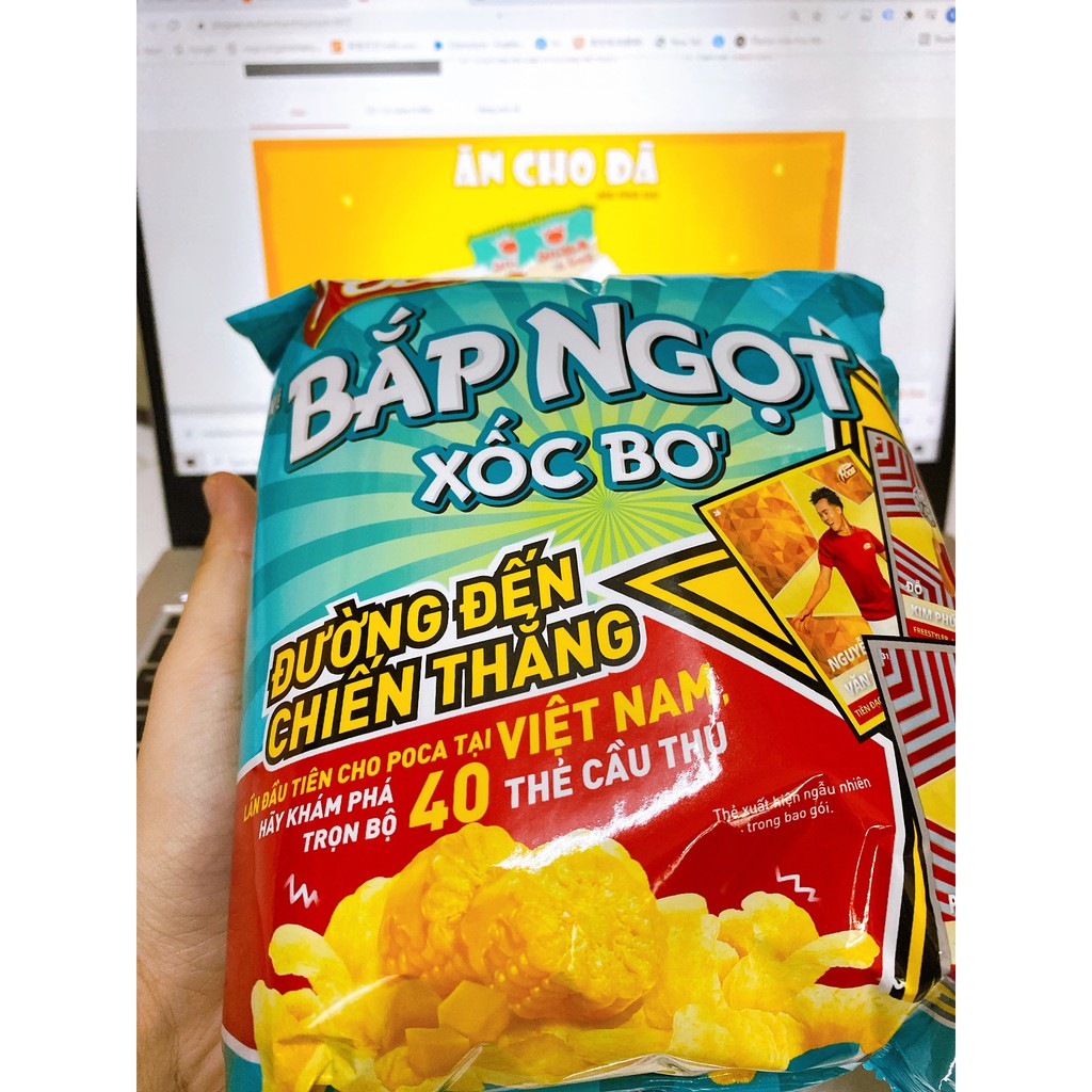 Bánh Snack (bim bim) poca Bắp ngọt xốc bơ em như Crush bơ em