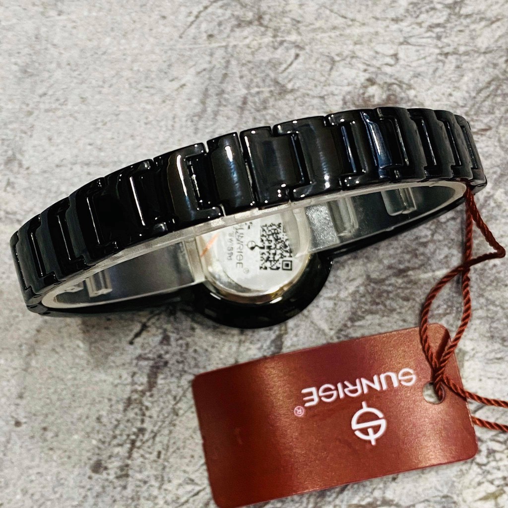 Đồng hồ Sunrise nữ chính hãng Nhật Bản L9968.AA.DB.D - kính saphire chống trầy - bảo