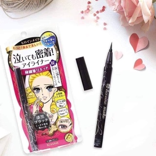 Kẻ mắt,chuốt mi mascara nước không lem không trôi nhật bản kiss me