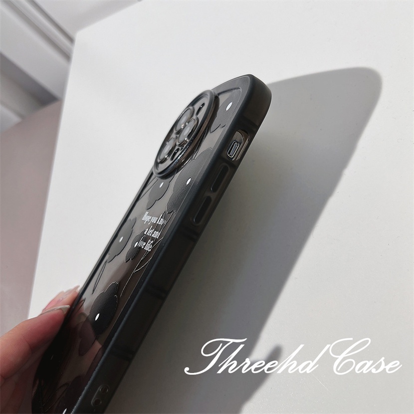 Ốp Điện Thoại Dẻo Họa Tiết Hoa Thời Trang Chống Sốc Cho iPhone 14 13 12 11 Pro Max SE2020 X XR Xs Max 7 8 Plus