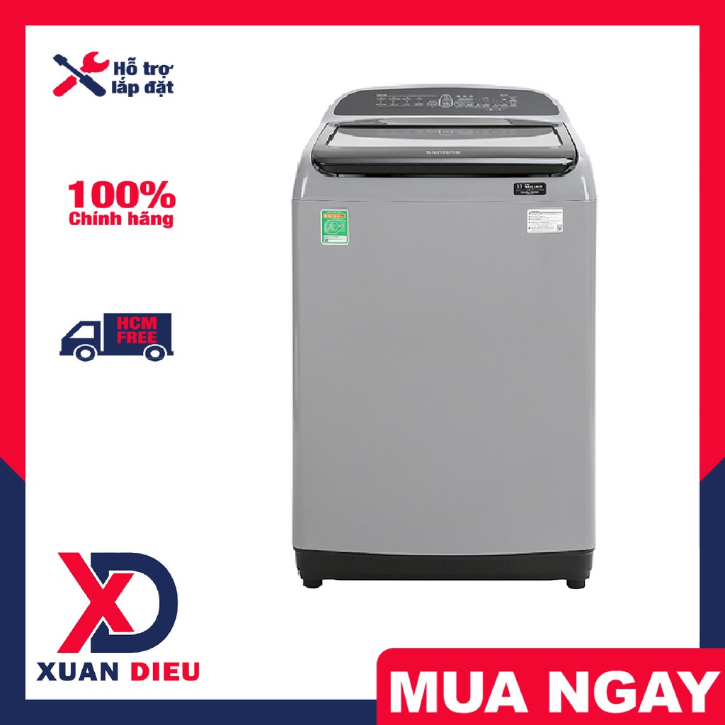 Máy giặt Samsung Inverter 8.5 kg WA85T5160BY/SV - Miễn phí vận chuyển HCM, giao trong ngày