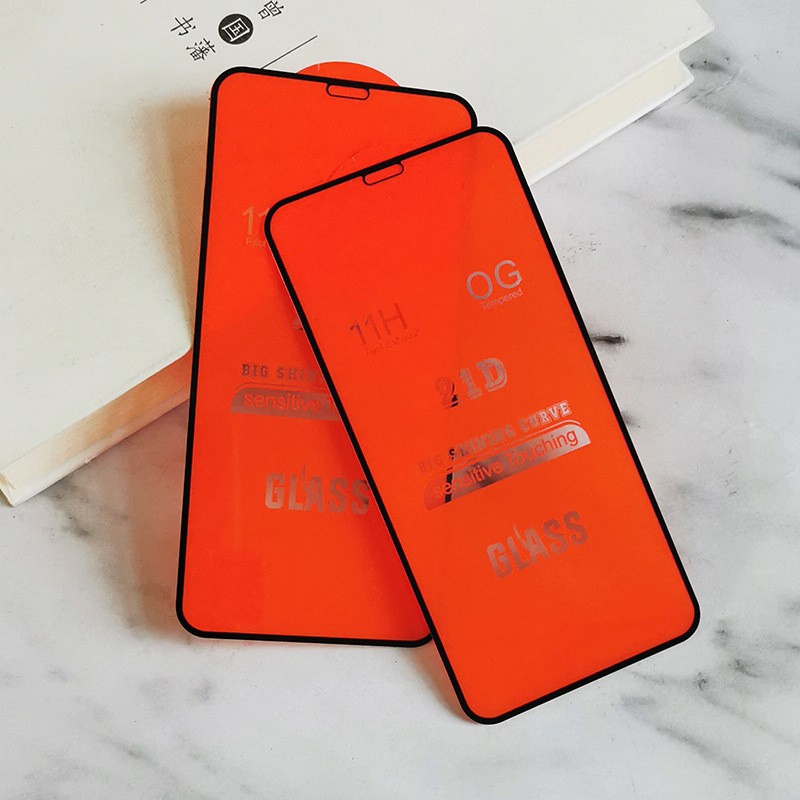 Kính cường lực iphone 11 Pro max 5 5s 6 6s Plus 7 plus 8 Plus X Xs Xs max 12 Pro max Full Màn 9D 21D Yolo Official