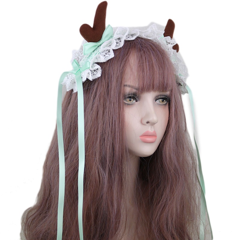 Băng Đô Nơ Ren Hóa Trang Lolita