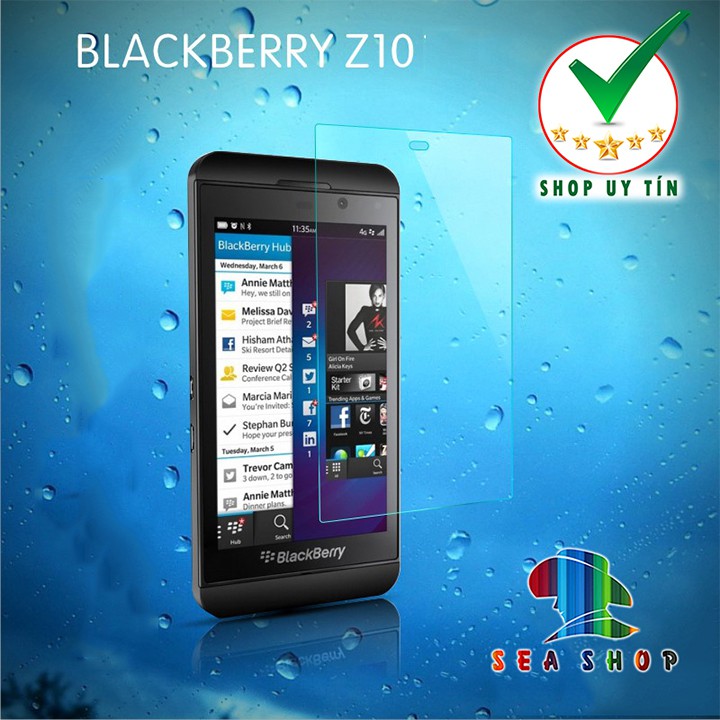 [SEASHOP] Bộ 2 kính cường lực BlackBerry Z10