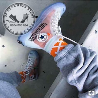 Giày thể thao CONVERSE _OFFWHITE_VULCANIZED CHỐNG NƯỚC