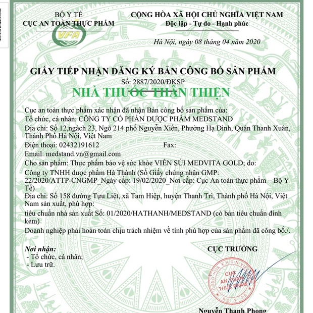 VIÊN SỦI MEDVITA GOLD – Bổ sung vitamin cho cơ thể, tăng cường sức khoẻ, giảm mệt mỏi (20 viên)