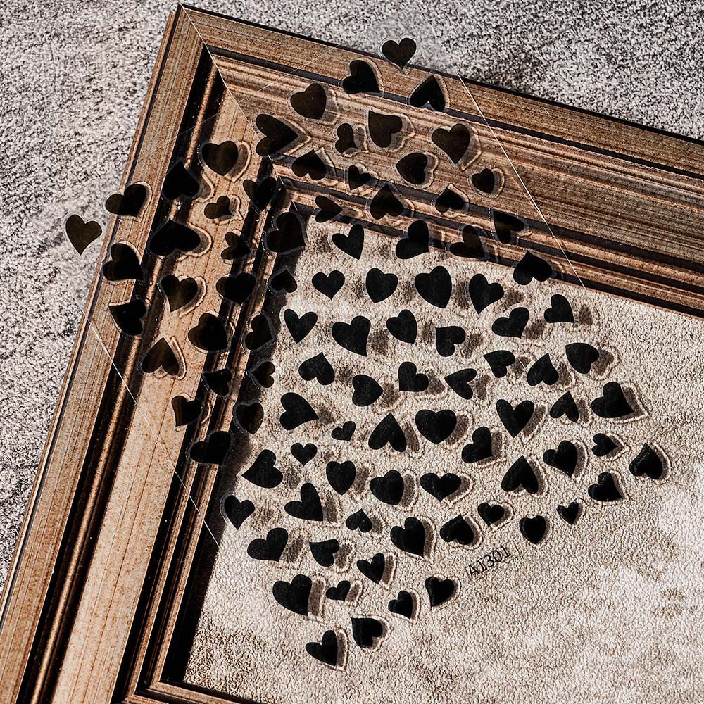 Miếng Dán Trang Trí Móng Tay In Chữ out love DIY