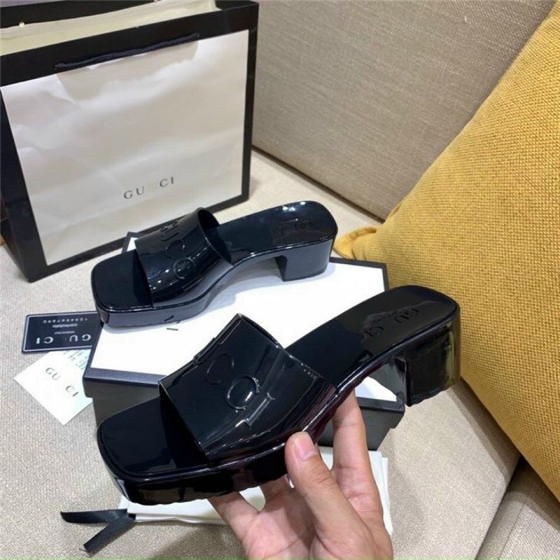 Dép cao gót nữ GC fullbox kèm video thật