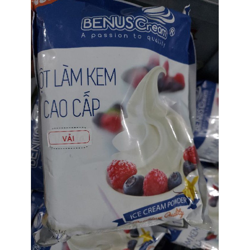 Bột làm kem Benuscream Cao Cấp giá từ 105.000đ đến 155000đ