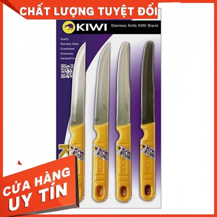 Bộ Dao 4 Món Kiwi Vnset-C (511,512) Cao Cấp Thái Lan Nhập Khẩu