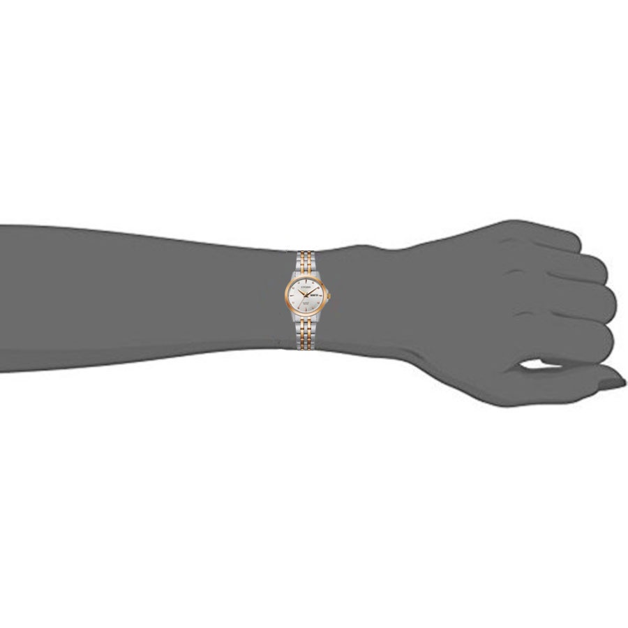 Đồng Hồ Nữ Citizen Dây Thép Không Gỉ EQ0605-53A - Mặt Trắng