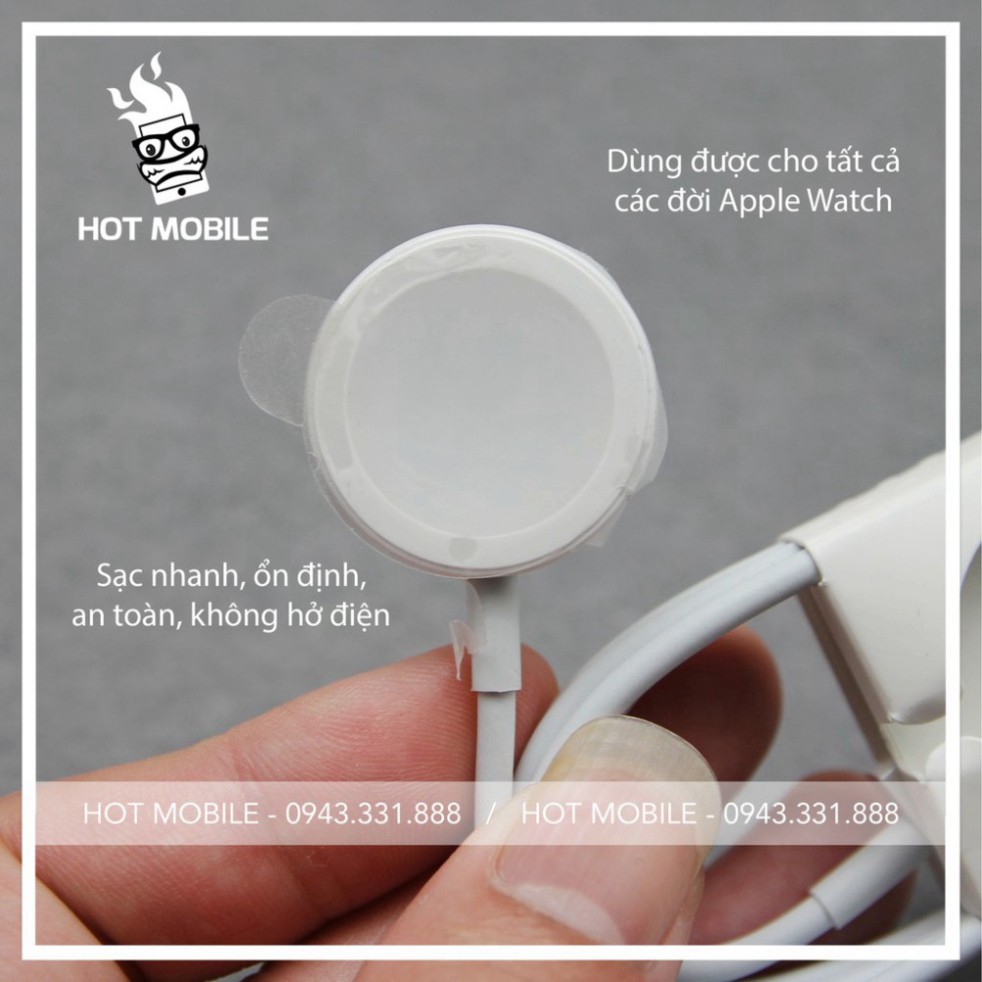 HÀNG SALE NGHI BÁN  Cáp sạc Apple Watch chính hãng 100% | Phù Hợp Mọi Đời Máy | Sạc Siêu Nhanh | Bảo Hành 12 Tháng Lỗi 1