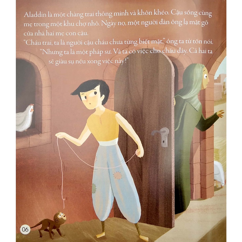 Sách Truyện Cổ Tích Kinh Điển - Aladdin Và Cây Đèn Thần