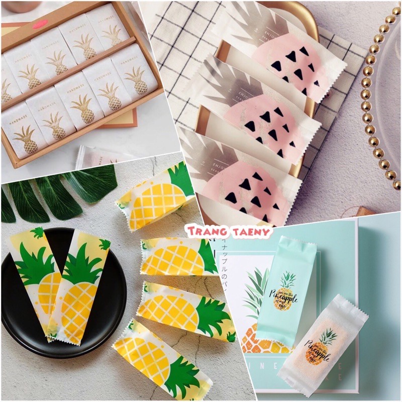 Túi đựng bánh dứa (50c)