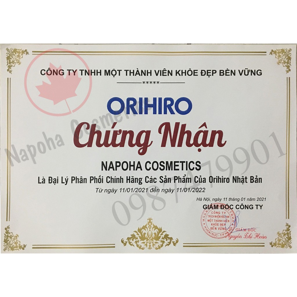 [Chuẩn Auth] Tinh chất hàu tươi ORIHIRO New Oyster Extra Tablets 120 (chính hãng Nhật)