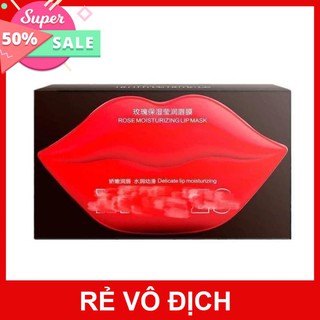 Mặt Nạ Dưỡng Môi Hiisees( Một hộp 20 miếng )Chiết Xuất Hoa Hồng
