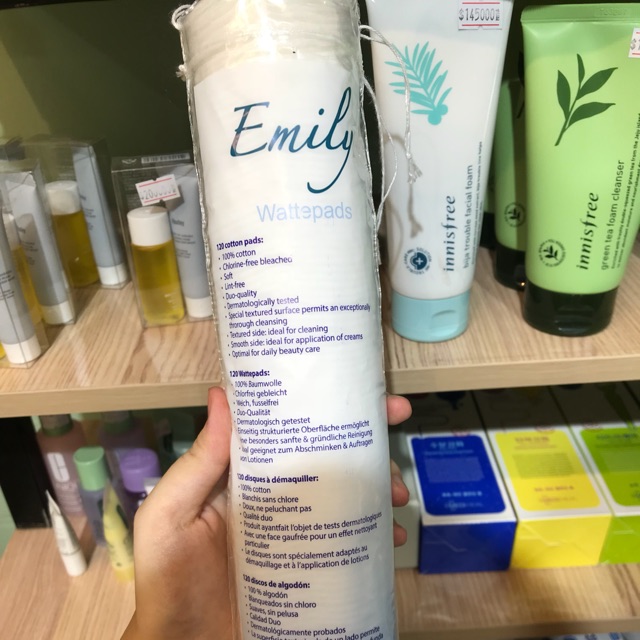 Bông tẩy trang Emily