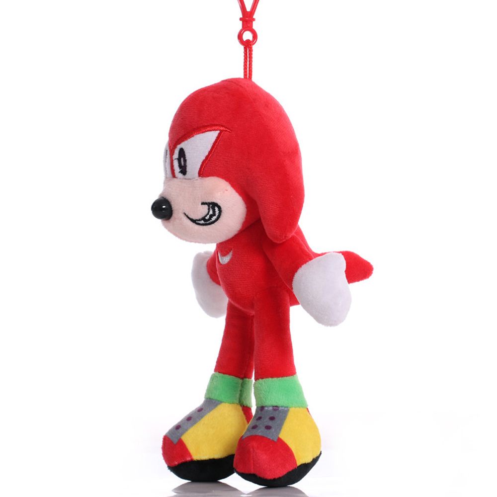 Móc khóa thú nhồi bông hình nhím Sonic dễ thương
