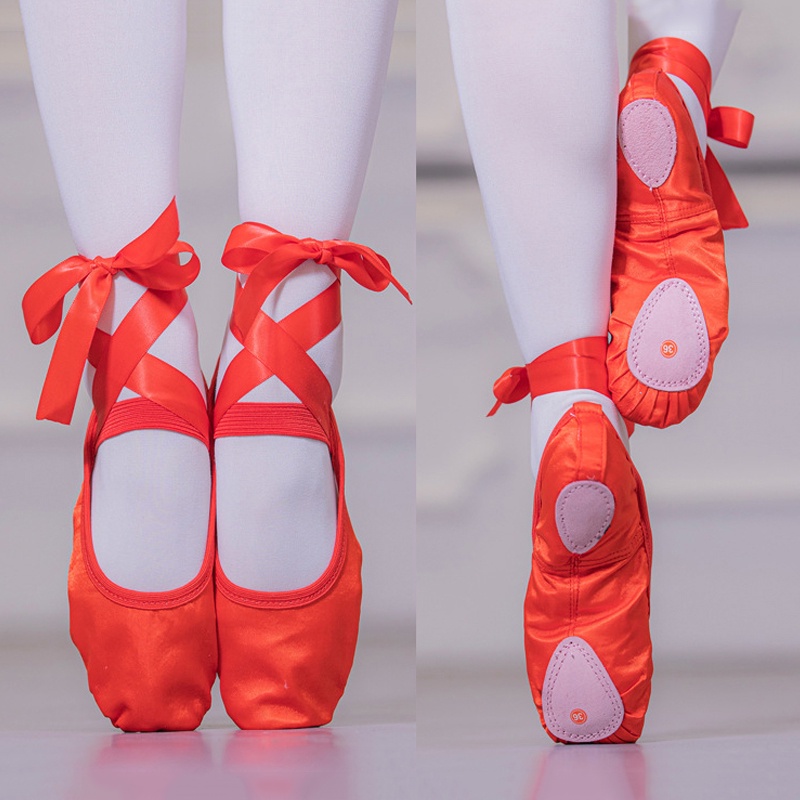 Giày Múa Ba Lê Đế Mềm Dành Cho Bé Gái