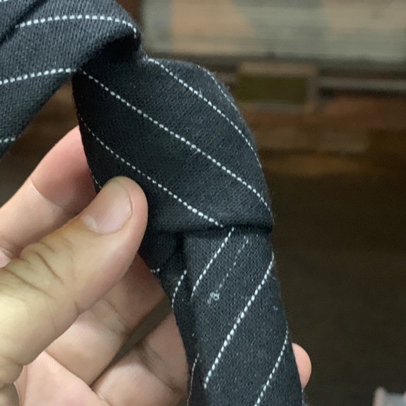Cà vạt nam chú rể cho mùa đông lạnh miền Bắc bản 6cm vải thô dầy 3 lớp giangpkc