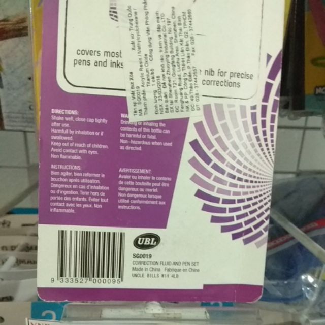 [Mã BMBAU50 giảm 7% đơn 99K] Viết Bút Xóa Uncle Bills SG0019