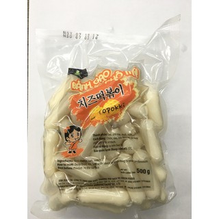 500g BÁNH GẠO TOPOKKI NHÂN PHÔ MAI GREEN FOOD