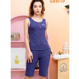 Đồ bộ mặc nhà cotton sunfly xuân hè sp1777