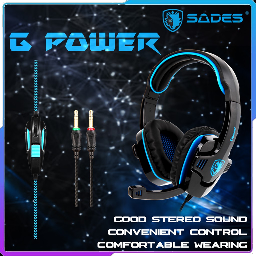 Tai Nghe Gaming Hiệu Sades Sa-708 Gpower