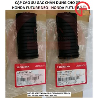 HONDA - CẶP CAO SU GÁC CHÂN DÙNG CHO XE FUTURE NEO -FUTURE X CHÍNH HÃNG HONDA ,UY TÍN