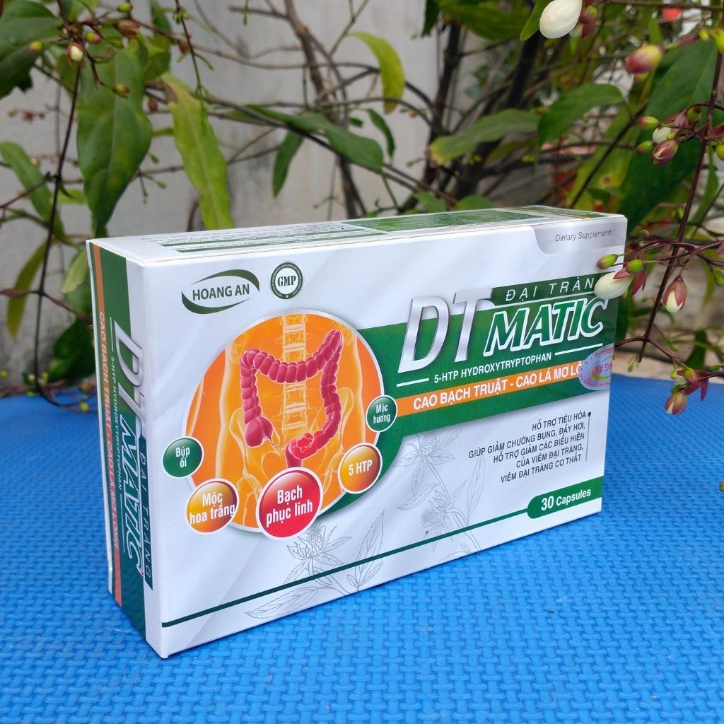 Đại tràng DT MATIC hỗ trợ giảm các biểu hiện của viêm đại tràng, viêm đại tràng co thắt