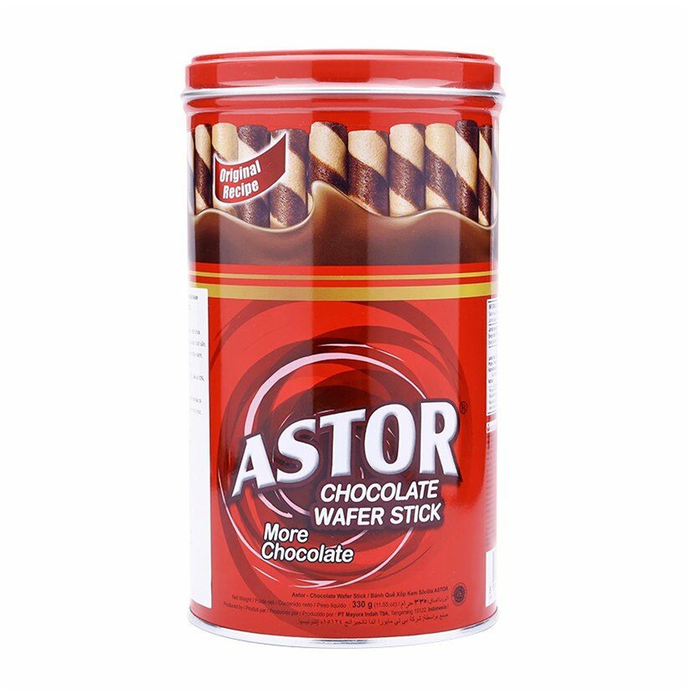 Bánh Quế Xốp Kem Astor Socola 330gram/Hộp