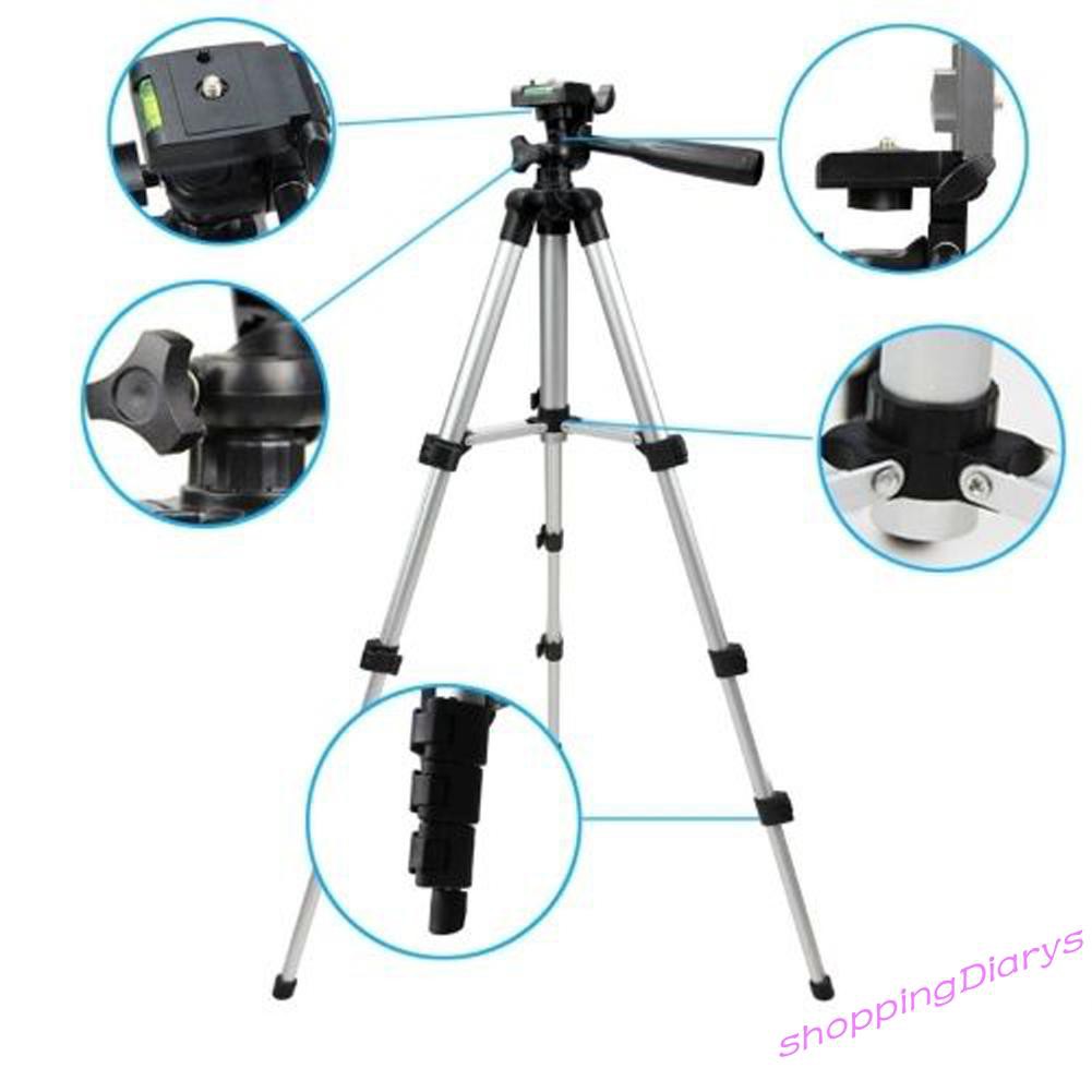 Chân Tripod Mini Bằng Nhôm Cho Máy Ảnh Canon Nikon