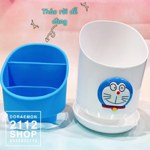 Đồ đựng dao muỗng đũa Doraemon