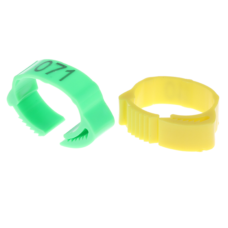 Set 100 Vòng Khóa Chân Gà Kỹ Thuật Số Có Thể Điều Chỉnh Tiện Dụng