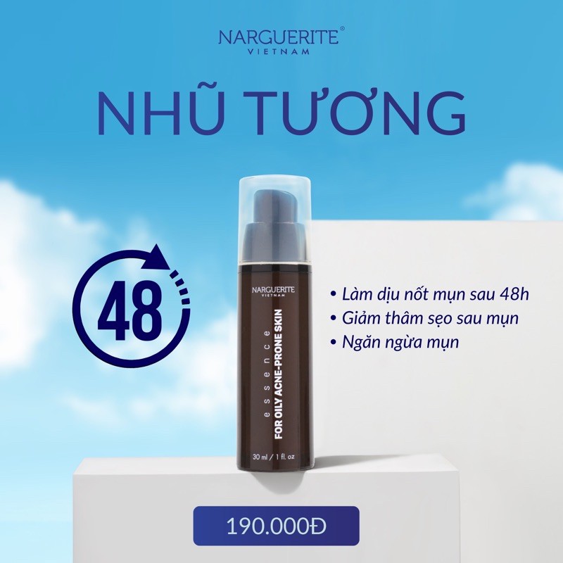 Nhũ Tương Giải Quyết Mụn, Kiềm Dầu Cho Da Narguerite