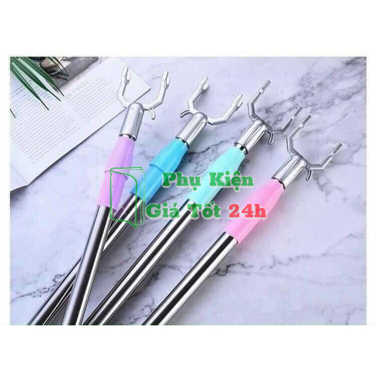 Cây phơi quần áo chất liệu hộp kim nhôm kéo dài 1,5m thu gọn dễ dàng , tiện dụng