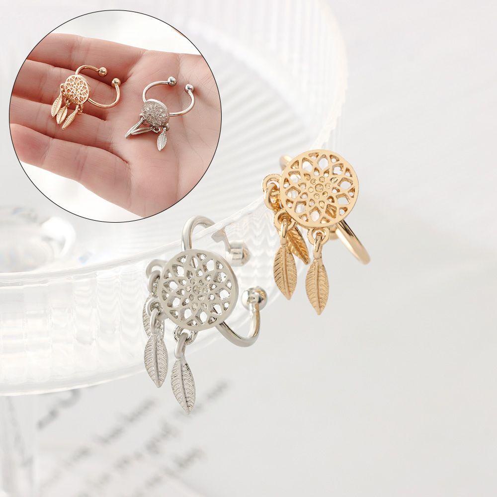 Nhẫn Kim Loại Hình Dreamcatcher Đính Hạt Nhựa Resin