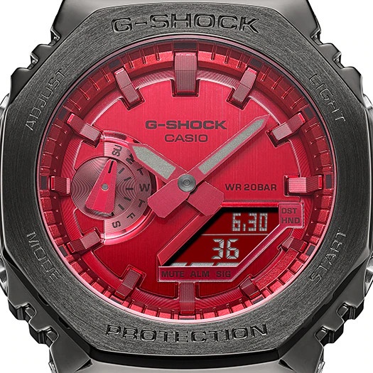 Đồng Hồ Casio Nam Dây Nhựa Chính Hãng GSHOCK GM-2100B-4ADR
