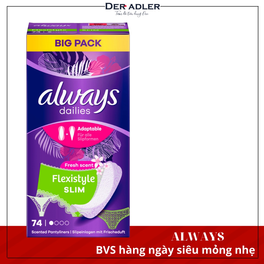 Nội địa Đức BĂNG VỆ SINH HÀNG NGÀY ALWAYS DAILIES