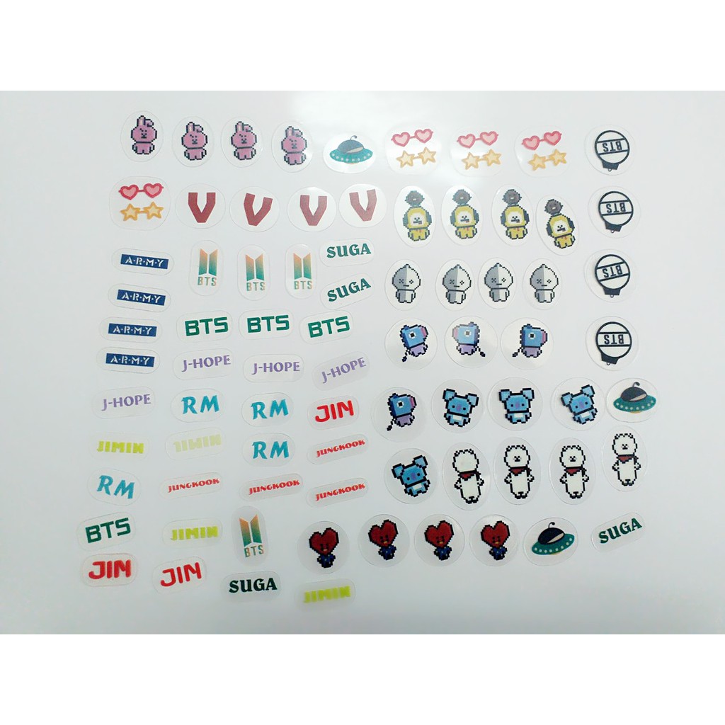 STICKERS trong BT21-BTS