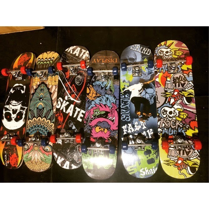 Bộ ván trượt mặt nhám + Bộ bảo hộ + Balo túi rút