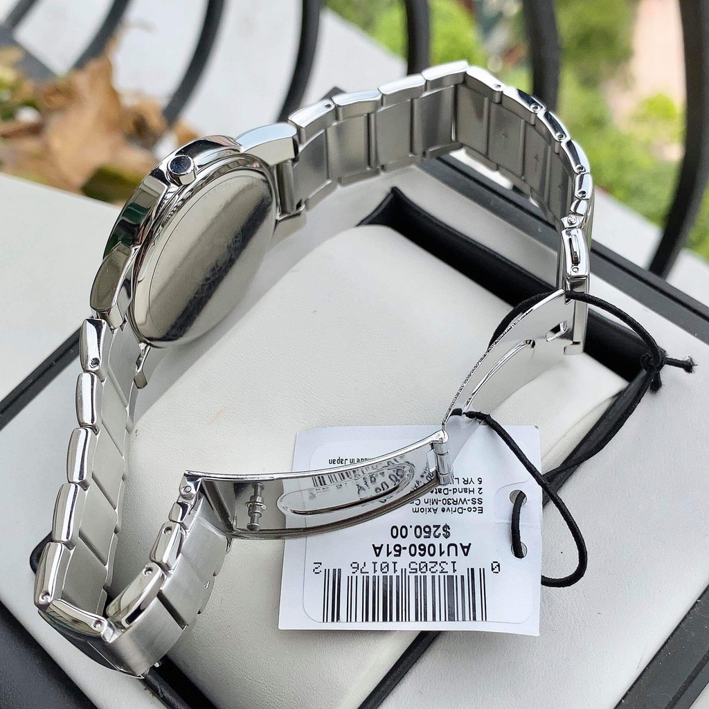 Đồng hồ nam Citizen Eco Drive AU1060-51A - Máy Quartz - Kính cứng - Dây thép không gỉ