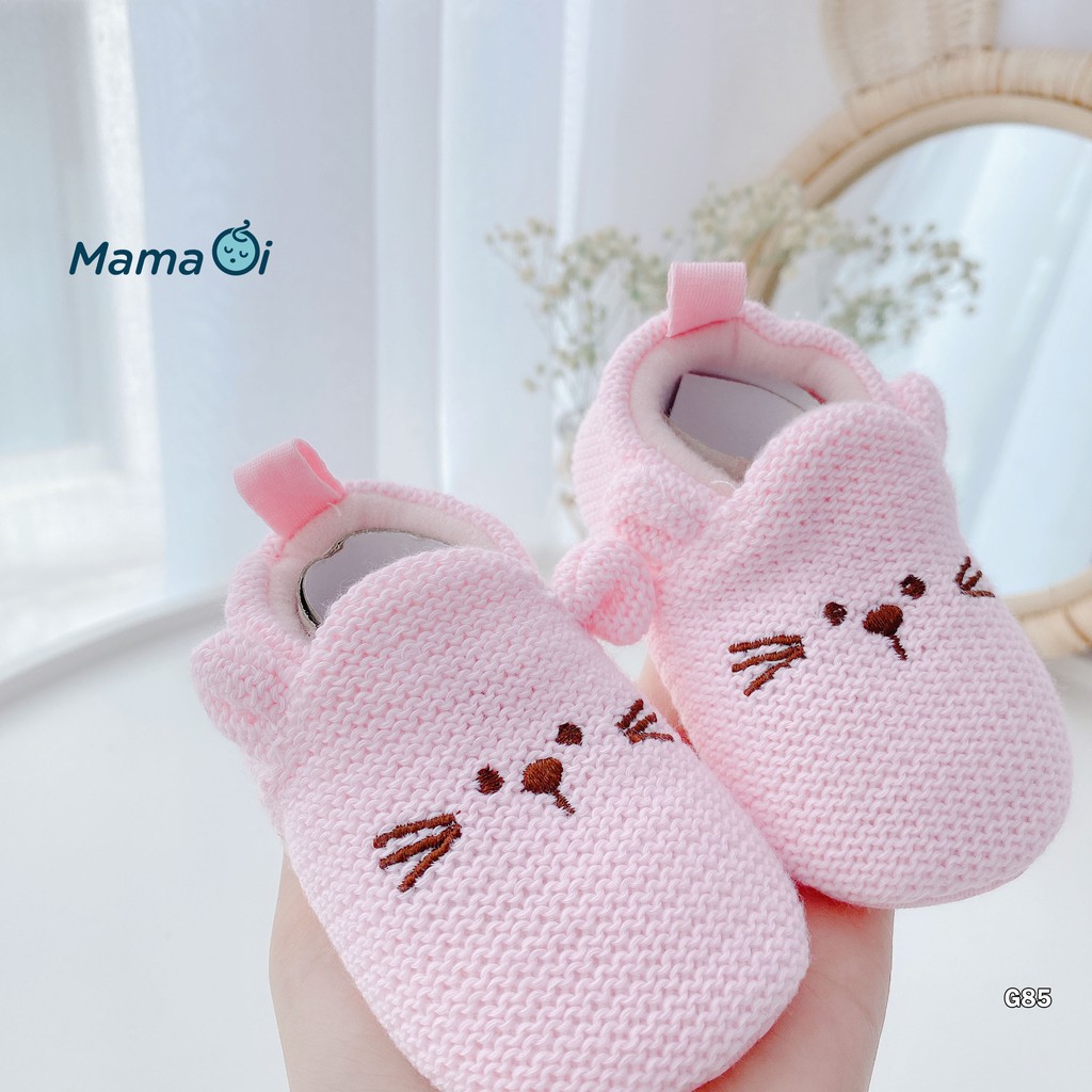 G85 Giày mọi chuột màu hồng mềm mại êm chân cho bé tập đi của Mama Ơi - Thời trang cho bé