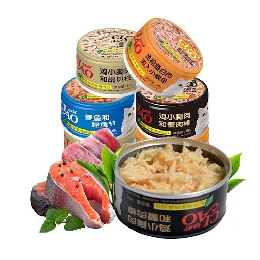 Pate Ciao đủ vị cho mèo 85g