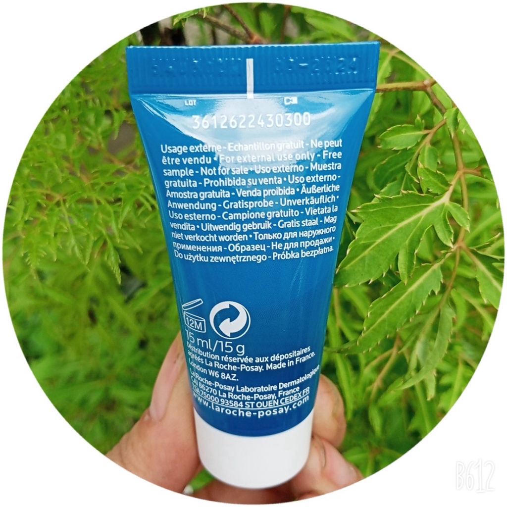 Sữa Rửa Mặt Cho Da Dầu Mụn, Nhạy Cảm La Roche Posay Effaclar Purifying Foaming 15ml-(Mini size)
