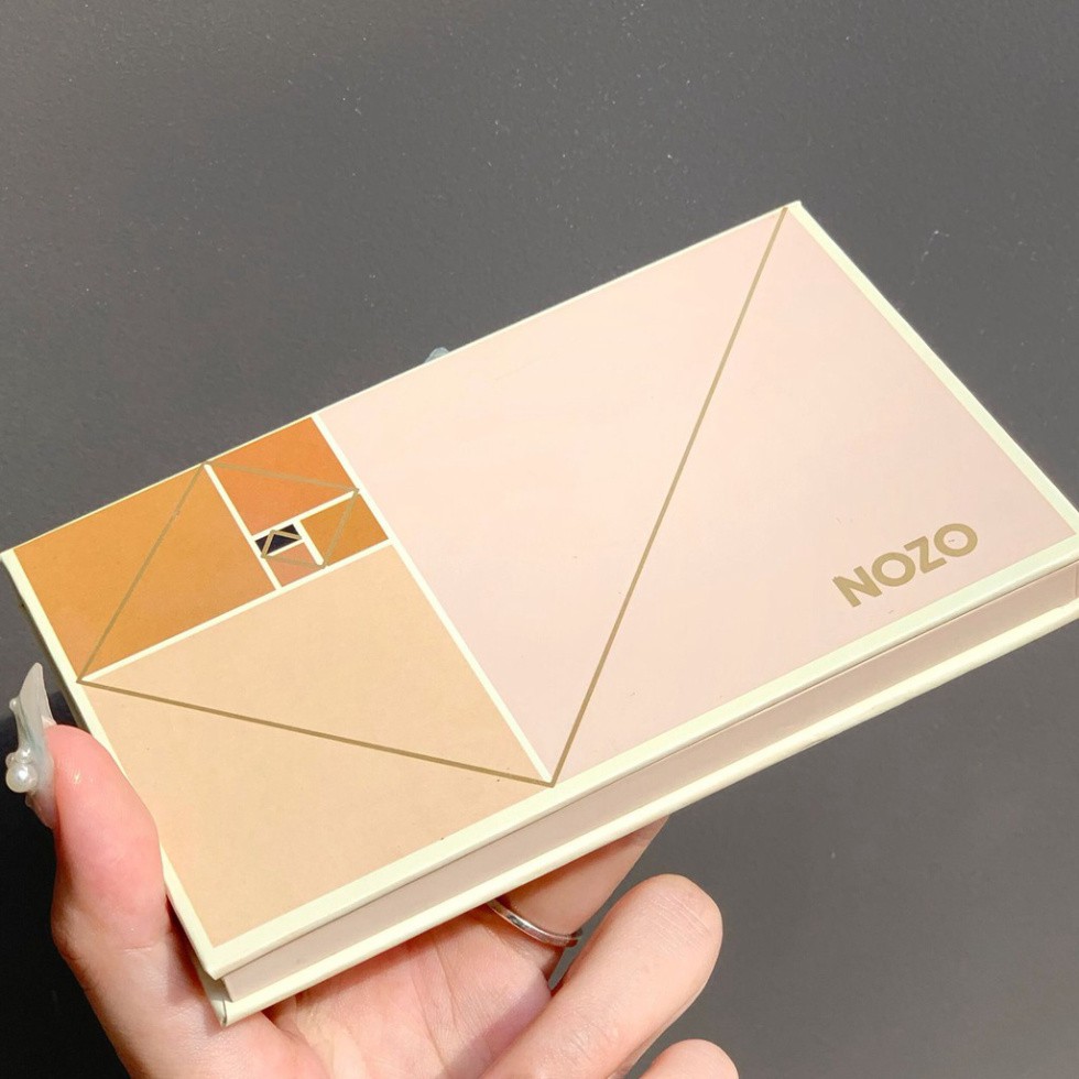 free ship Bảng Tạo Khối 4 Ô Kem + Phấn Lì Kết Hợp Nozo Contouring | BigBuy360 - bigbuy360.vn