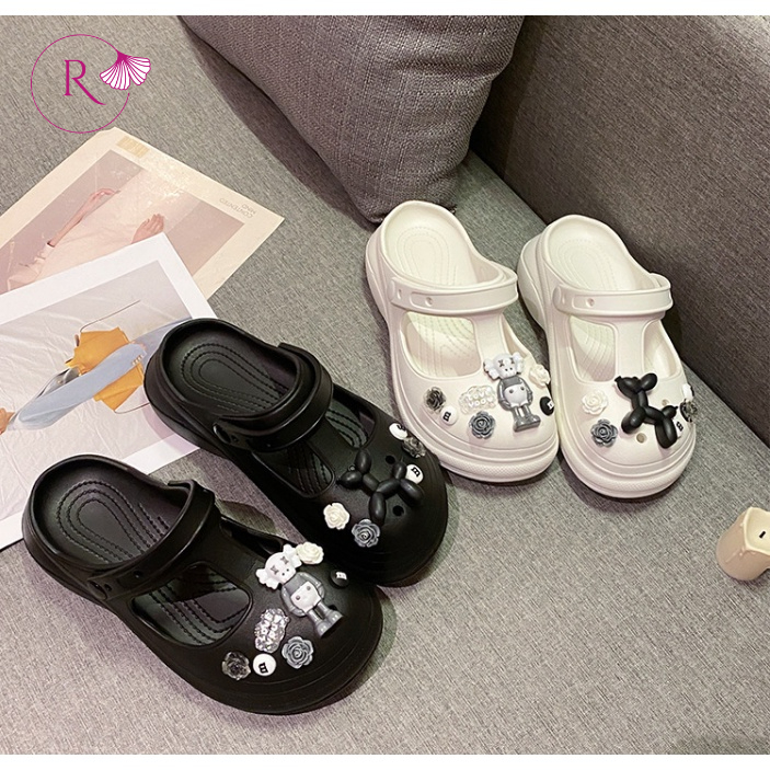 DÉP BÁNH MÌ SANDAL NỮ, SỤC CAO CẤP CỰC ÊM CHÂN SIÊU HÓT 2022-DBMA20 ''RUBISHOES''