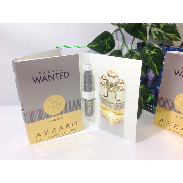 Nước hoa Vial Nam Wanted Azzaro