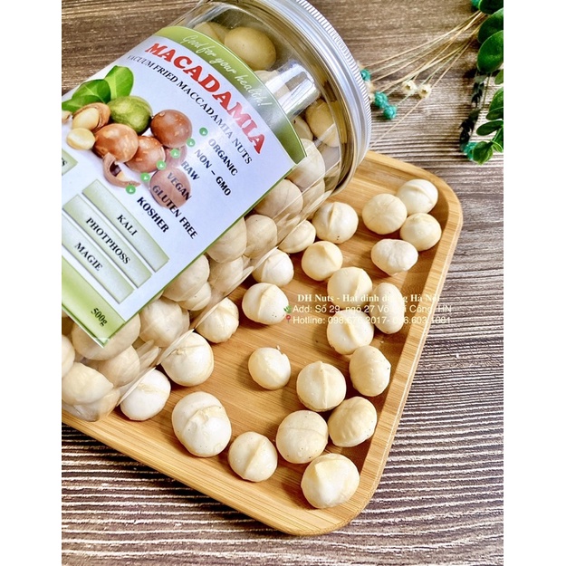 [ 500g] - HŨ MIX HẠT CHÍN ĂN LIỀN 4 VỊ [HẠT ĐIỀU, HẠNH NHÂN, MACCA, ÓC CHÓ]