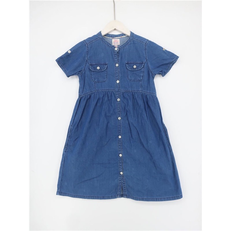 [pass/TL] đầm jean babydoll uniqlo dòng babygirl size 150
